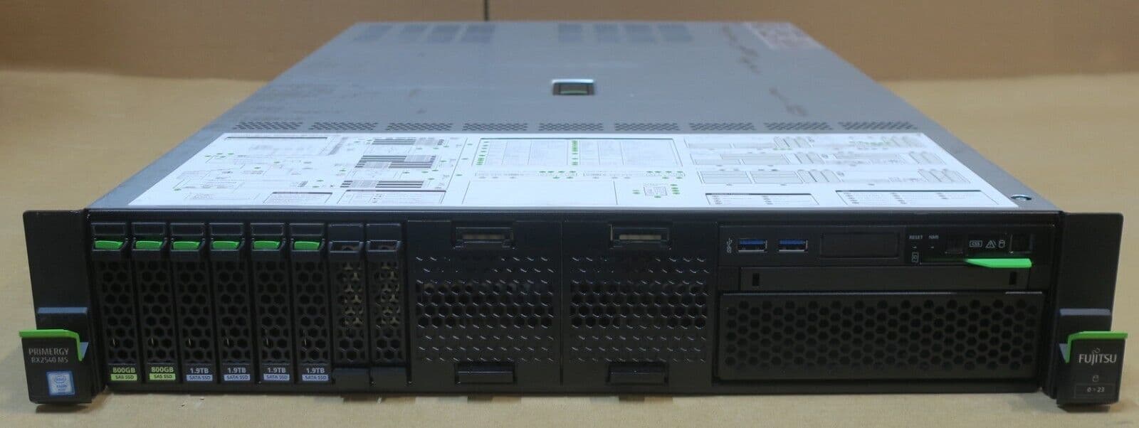 PRIMERGY TX1320 M5　NVIDIA T400 IQ Distributions