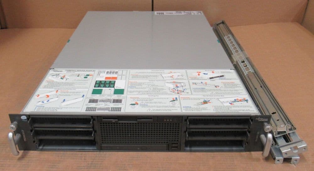 Fujitsu PRIMERGY RX300 S3 2x Quad-Core E5345 2 33GHz 2GB 2U Rackmount ...