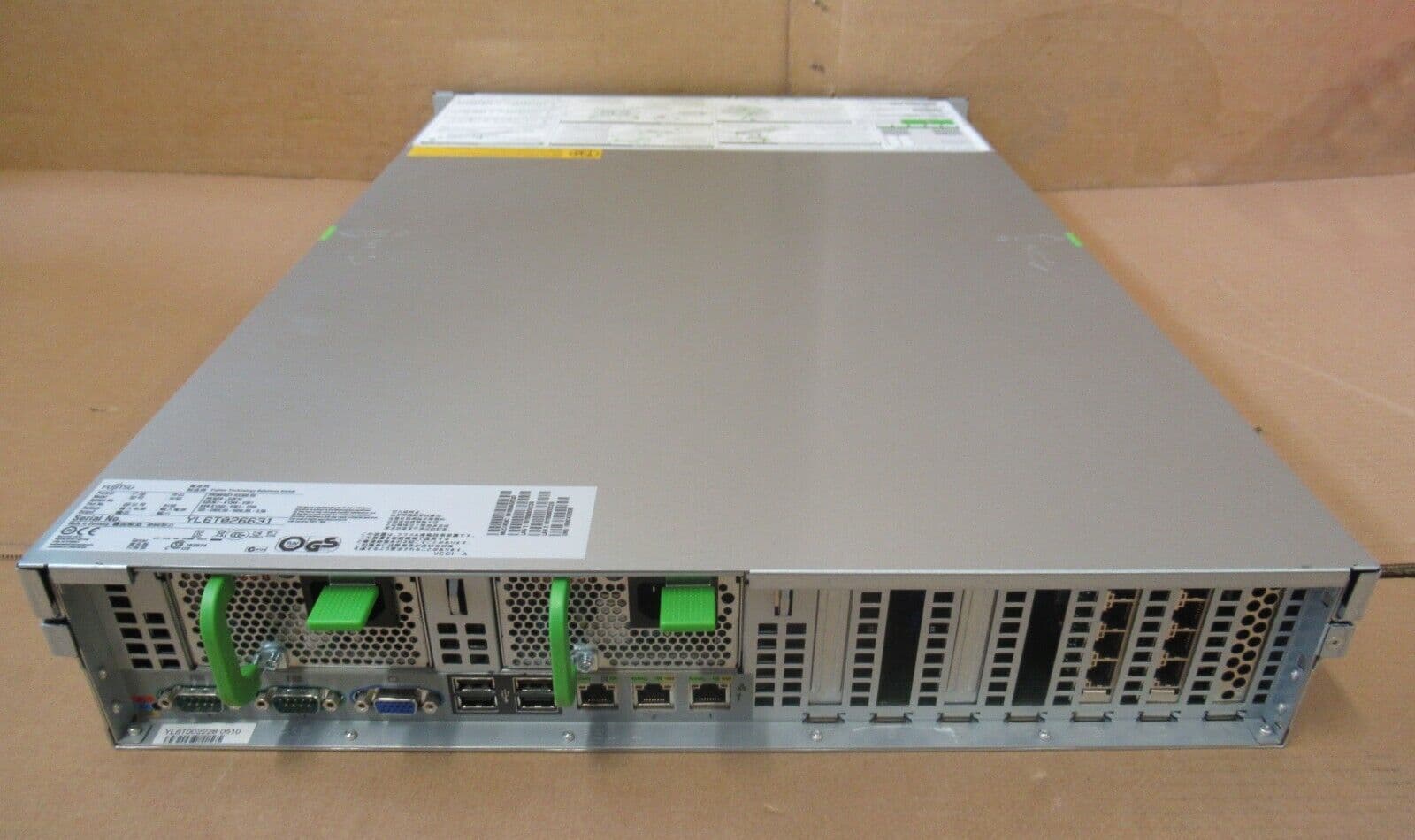 Fujitsu Primergy RX300 S6 2x Six Core X5650 2 67GHz 72GB Ram 2U Bay Server