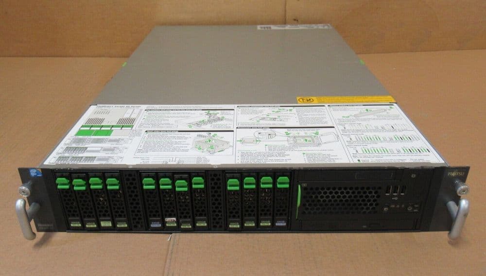 Fujitsu Primergy RX300 S6 4-Core E5630 2 53GHz 8GB Ram 12x Bay Server