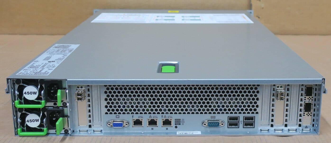 Fujitsu Primergy RX300 S7 2x 4C E5-2609 32GB Ram 3x 146GB HDD 8x 2 5 ...