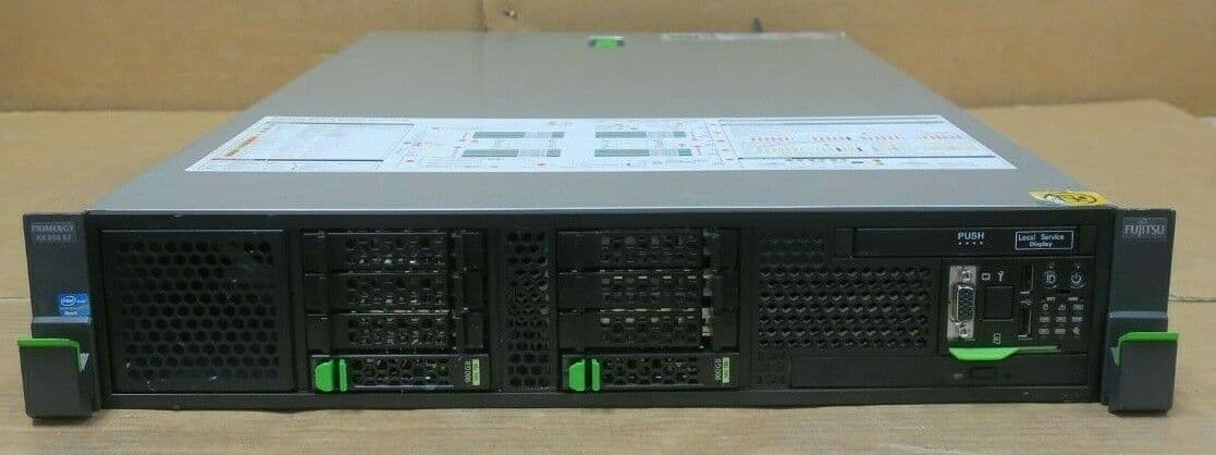 Serveur Fujitsu RX300 S7 - 2x Xeon E5-2630 2.30GHz / 192Go RAM / 2x 600Go HDD