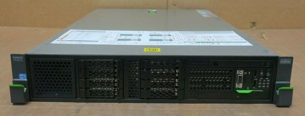 Fujitsu Primergy RX300 S7 2x 8-Core E5-2690 2 90GHz 256GB Ram 8x 2 5 ...