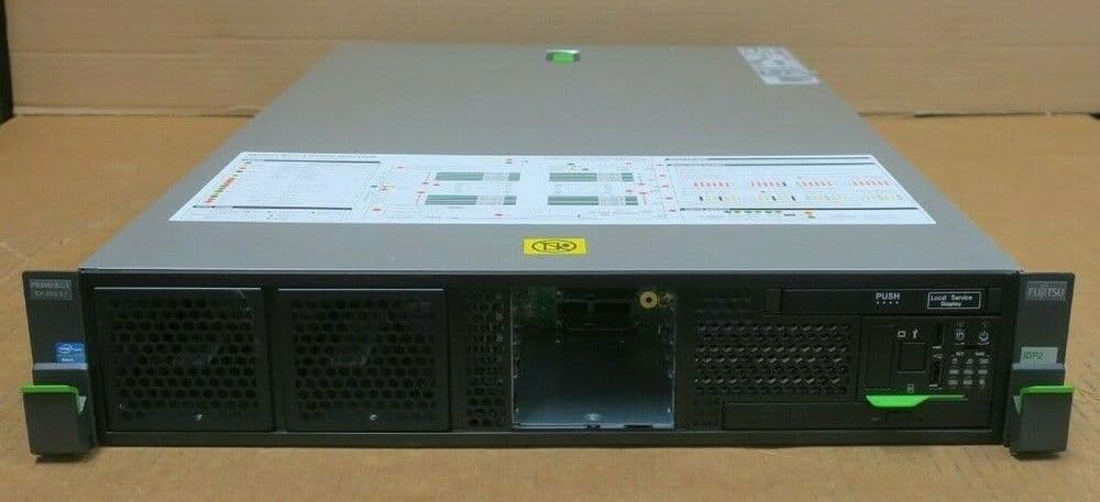 Fujitsu Primergy RX300 S7 4-Core E5-2643 3 3GHz 16GB Ram 4x 2 5
