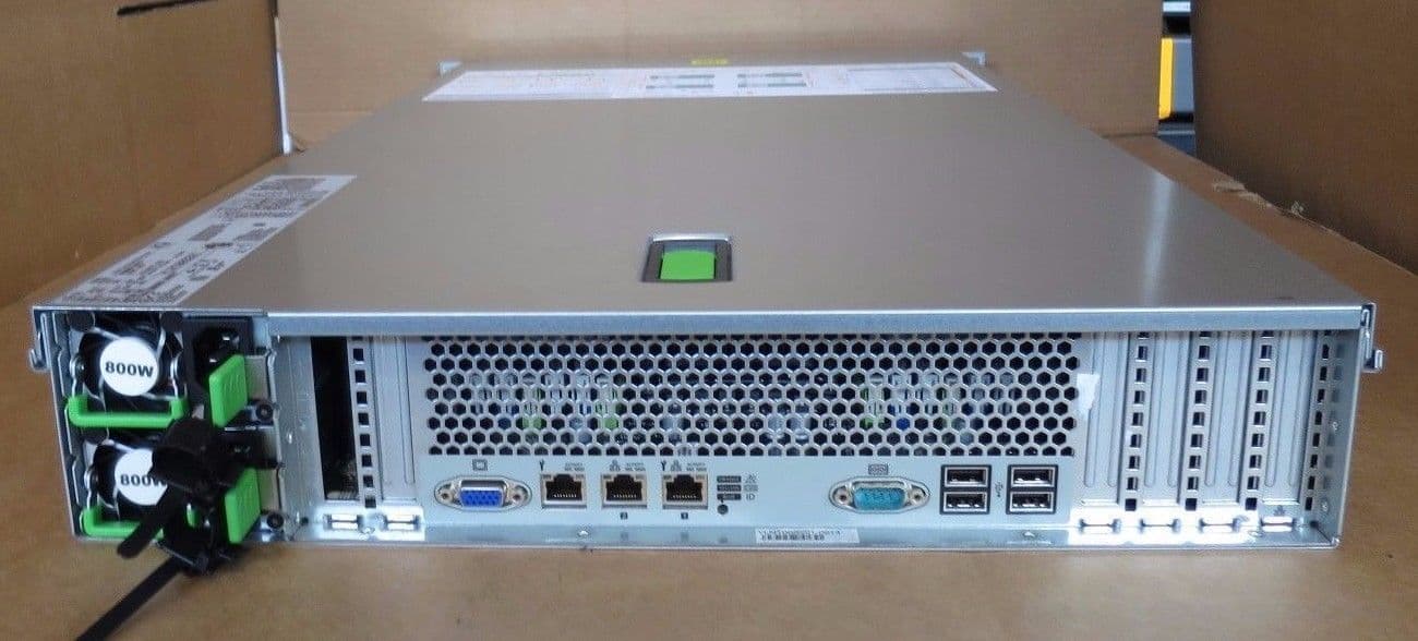 Fujitsu PRIMERGY RX300 S8 2 x 10-Core E5-2680 V2 192GB RAM 6 x 600GB