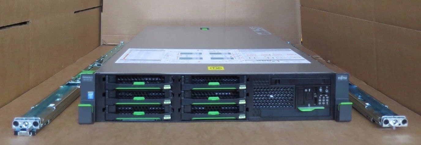 Fujitsu PRIMERGY RX300 S8 2 x 10-Core E5-2680 V2 768GB RAM 6 x