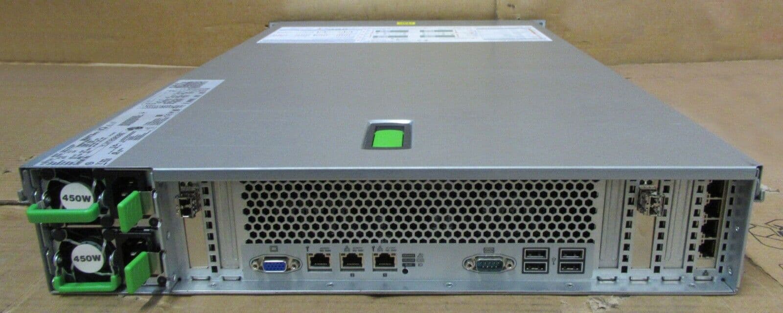 Fujitsu Primergy RX300 S8 2x 8C E5-2650v2 512GB Ram 2x 146GB SAS HDD 2U ...