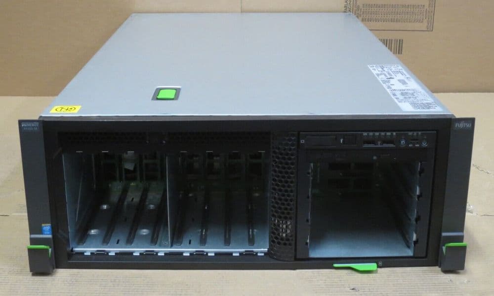 Fujitsu Primergy RX350 S8 2x QuadCore E5-2637v2 64GB RAM 12-Bay 4U Rack ...