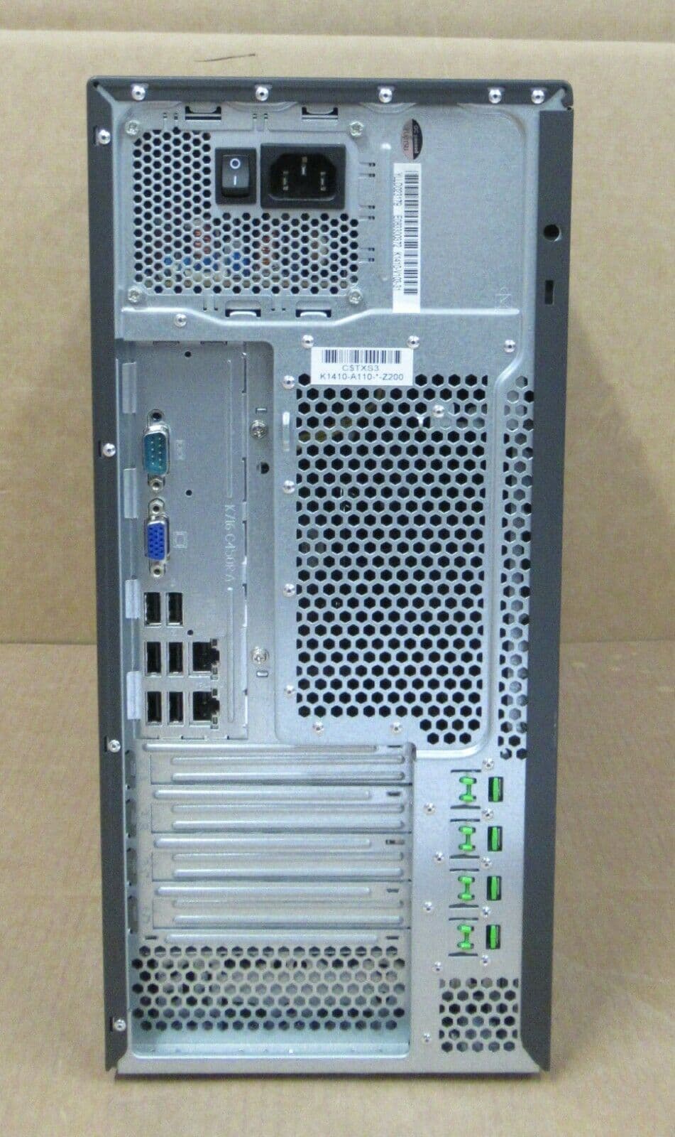 Fujitsu Primergy TX100 S3p Tower Server i3-1220 3 1GHz 16GB Ram 4x
