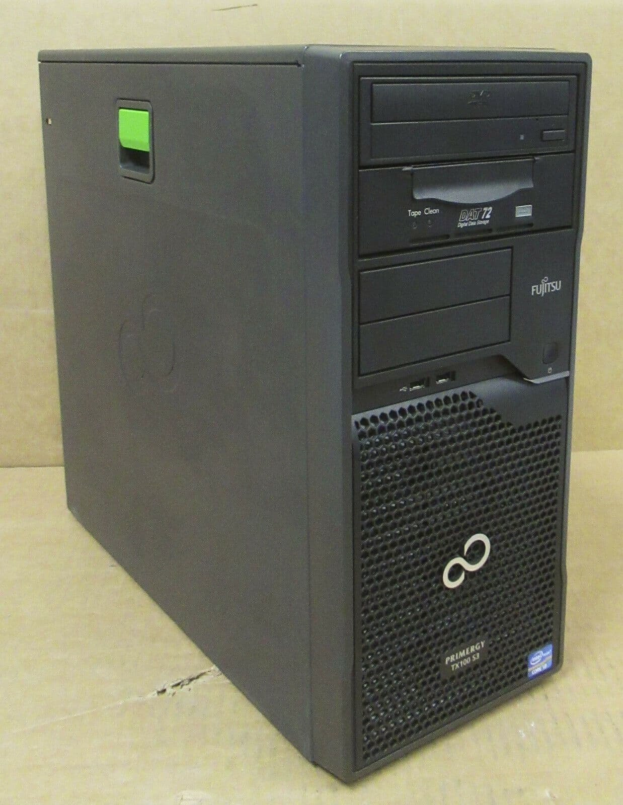 Fujitsu Primergy TX100 S3p Tower Server i3-3220 3 3GHz 8GB