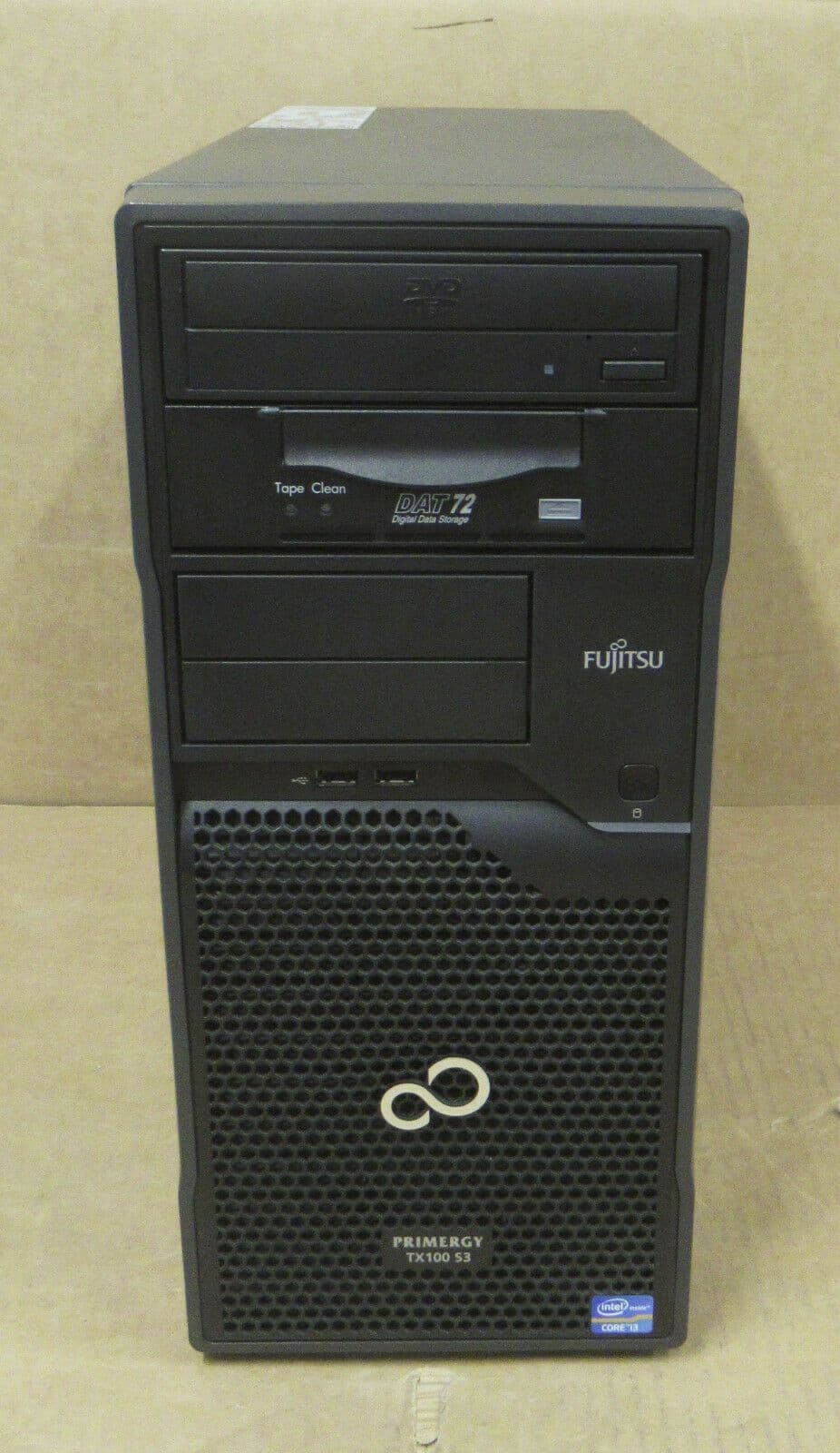 Fujitsu Primergy TX100 S3p Tower Server i3-3220 3 3GHz 8GB Ram