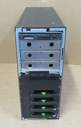 Fujitsu Primergy TX1330 M1 Quad-Core E3-1231v3 32GB Ram 4-Bay SSD Tower Server - 404469134414