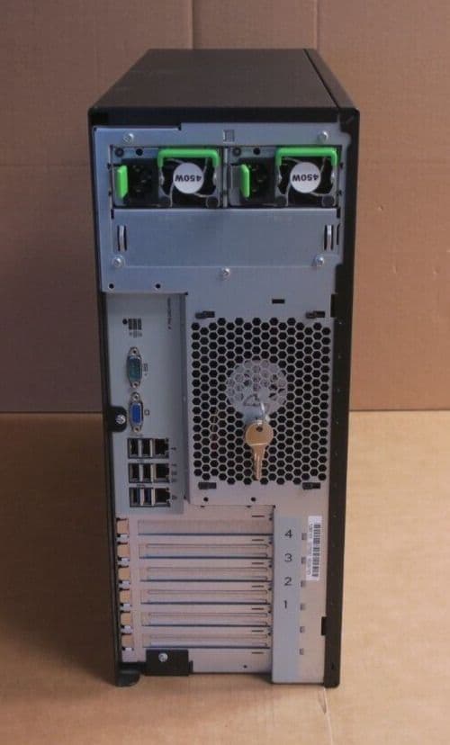 Fujitsu Primergy TX1330 M2 4-Core E3-1270v5 32GB RAM 4-Bay SAS SSD Tower Server Fujitsu Primergy TX1330 M2 4-Core E3-1270v5 32GB RAM 4-Bay SAS SSD Tower Server