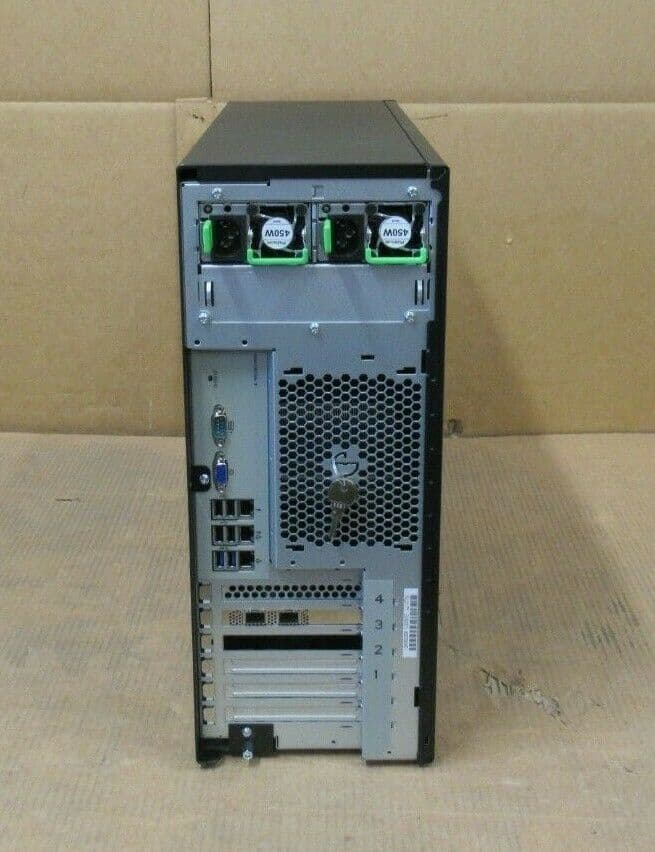 富士通 PRIMERGY TX1330 M4 Xeon E-2124 3.3GHz 16GB 500GBx2台(SATA3