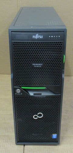 Fujitsu Primergy TX140 S2 4-Core E3-1230v3 32GB Ram 4-Bay SAS + HDD Tower Server