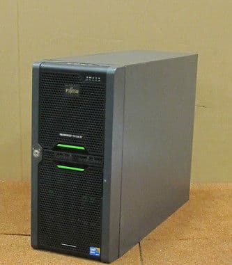 Fujitsu Primergy TX150 S7 Xeon X3430Quad 2.40GHz 16GB 2x500G 1x250G Tower Server
