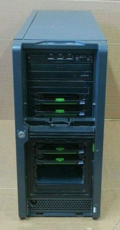 Fujitsu Primergy TX200 S6 Tower Server 2x 4-Core E5506 2