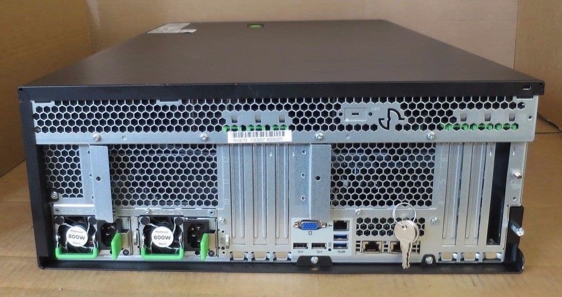 Fujitsu Primergy TX2560 M1 2x Xeon SIX Core E5-2620V3 2 40GHz 32GB