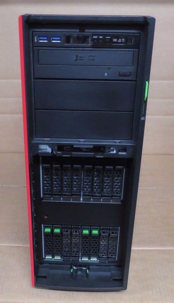 Fujitsu Primergy TX2560 M2 Xeon 2x 10C E5-2630V4 2 20GHz 32GB 2
