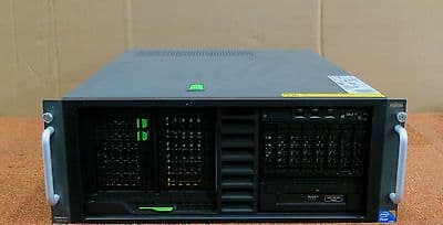Fujitsu PRIMERGY TX300 S6 Rack Server 2x XEON 2 4GHz 24GB RAM 2x 146GB HDD