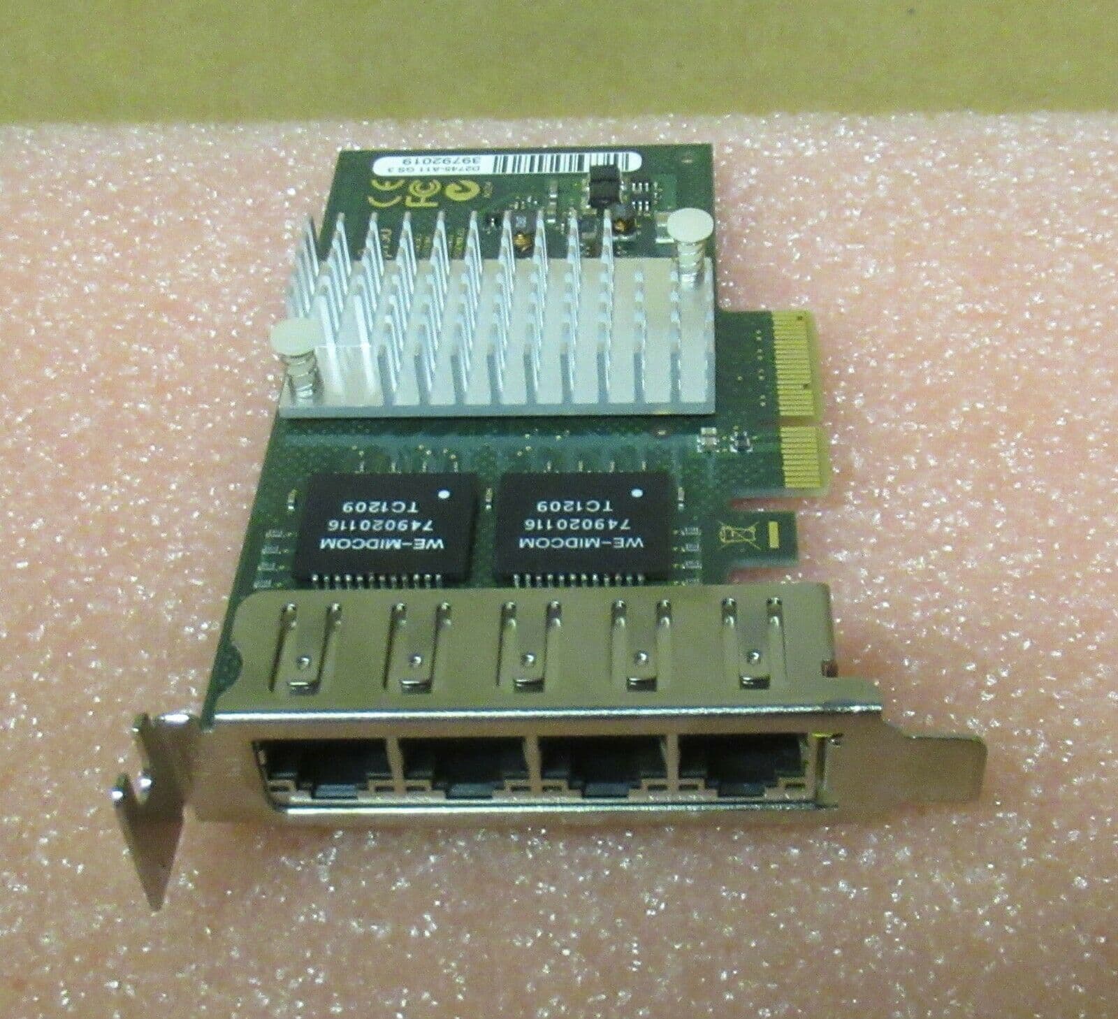 Fujitsu Quad Port 1GbE PCIE 2 0 x4 LAN Network Adapter Card D2745A11 GS3