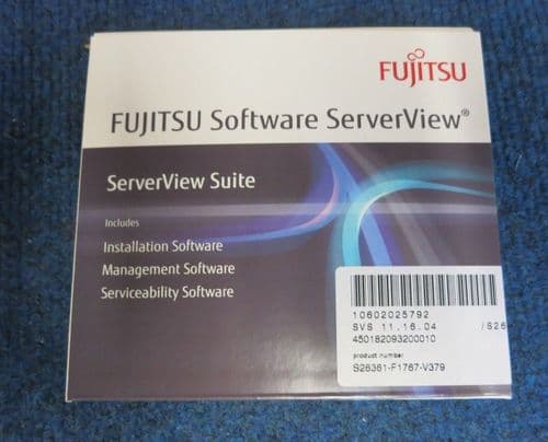 Fujitsu S26361-F1767-V379 New ServerView Suite DVD Management Serviceability