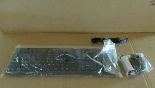Fujitsu S2638-K551-L465 S26381-K431-V100 QWERTY UK PS/2 Wired Keyboard & Mouse