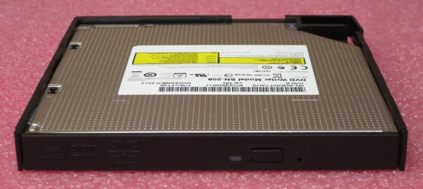Fujitsu Samsung SN208 Slimline DVDRW SATA Optical Disc Drive SN208DNBL