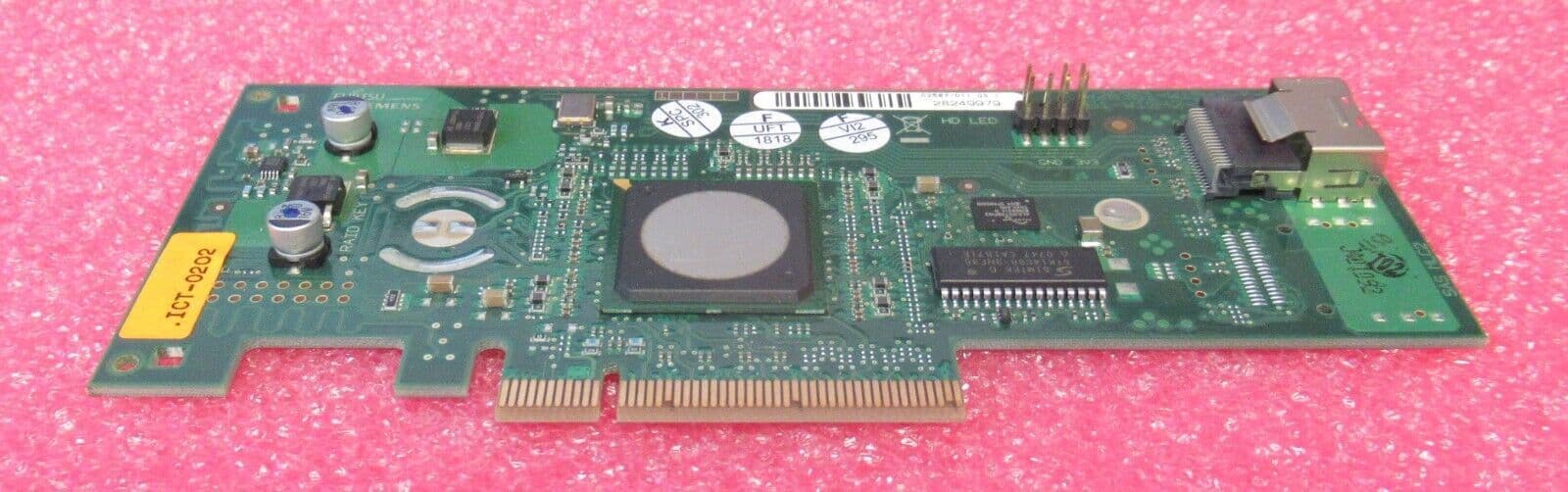 Fujitsu SAS PCI-e RAID Controller Card LSI 1064 W26361-W1542-X-02 D2507-D11
