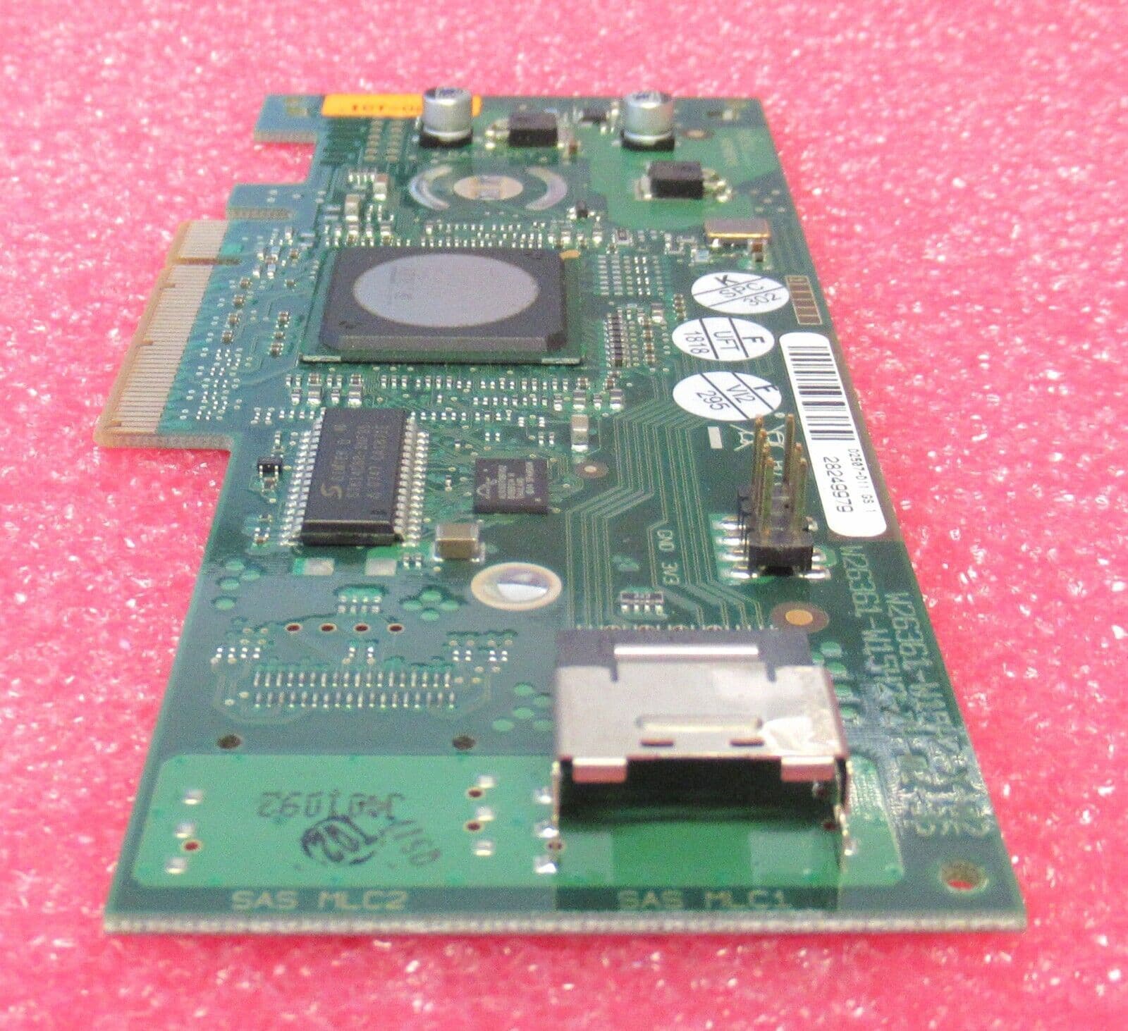Fujitsu SAS PCI-e RAID Controller Card LSI 1064 W26361-W1542-X-02 D2507-D11