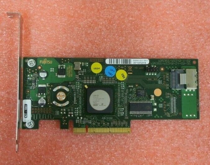 Fujitsu SAS PCI-e RAID Controller Card LSI1064 S26361-F3257-E4G D2507-D11