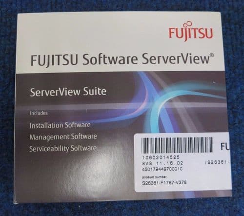 Fujitsu ServerView Suite DVD Management Serviceability - S26361-F1767-V378