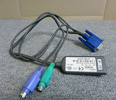 Fujitsu Siemens 520-326-005 KVM S2 Adapter PS/2 VGA Cable