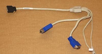 Fujitsu Siemens A3C40068901 RSB S2 LP IO 2 VGA Cable Primergy RX/ TX