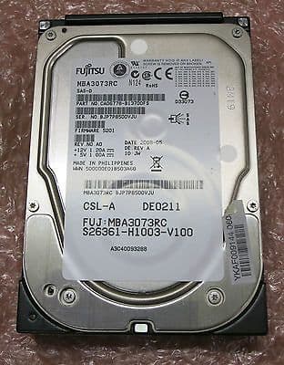 thumbnail interactive-video image 1 of Dell 73GB SAS 15K 3.5" Hard Drive – H8799, MAX3073RC, CA06697-B20300DL (Open Box) 1 of 2