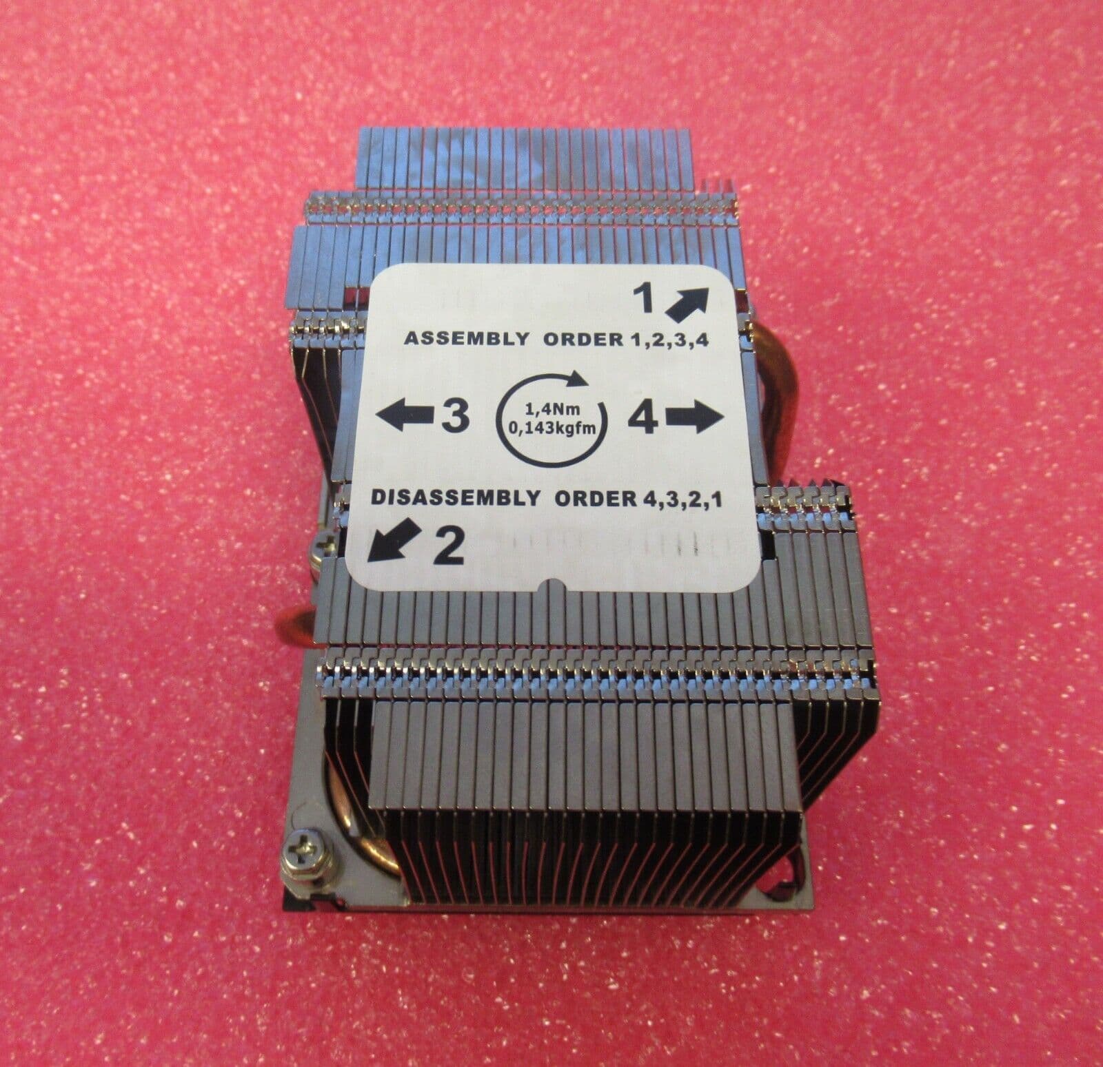 Fujitsu V26898B1014V1 Server Processor CPU Heatsink Primergy