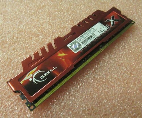 G.Skill RipJawsX 8GB DDR3 PC3-10600 1333MHz CL9 240-Pin RAM F3-10666CL9S-8GBXL