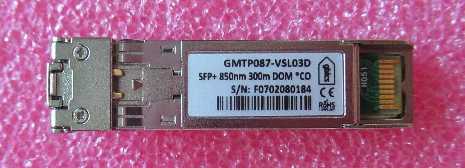 GBics 10GBaseSR SFP 850nm 300m DOM Transceiver Module GMTP087VSL03D
