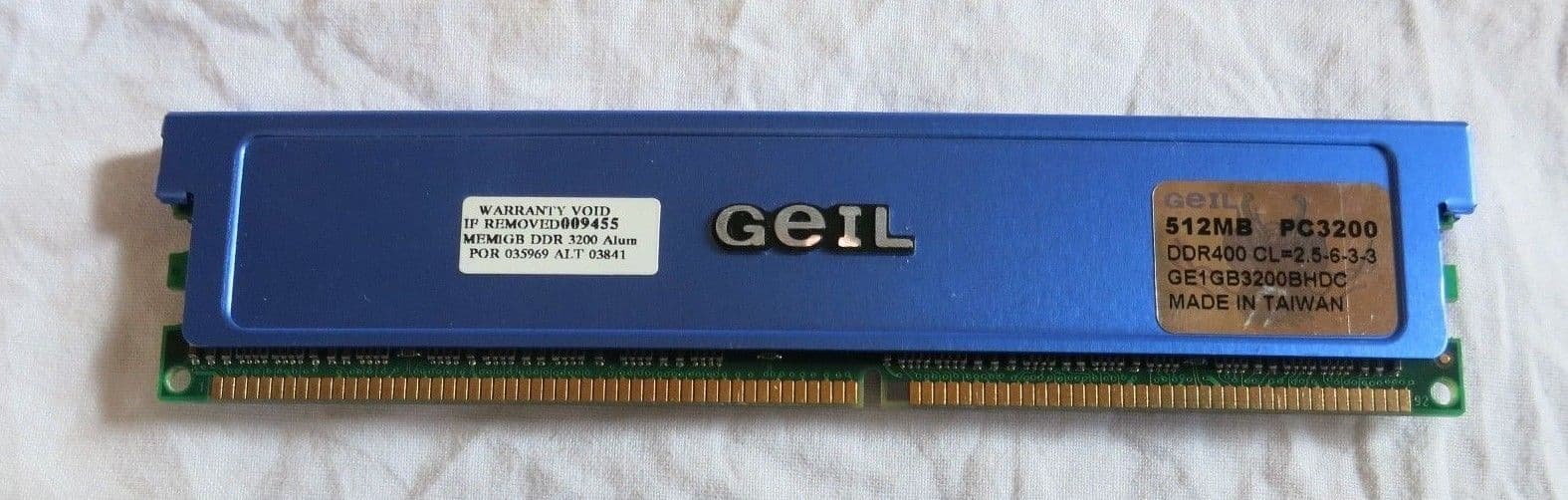 512MB DDR400 PC3200 メモリ 2枚(合計 1GB) Amazon | PC用メモリ デスクトップPC マザーボード用 DDR 400MHz
