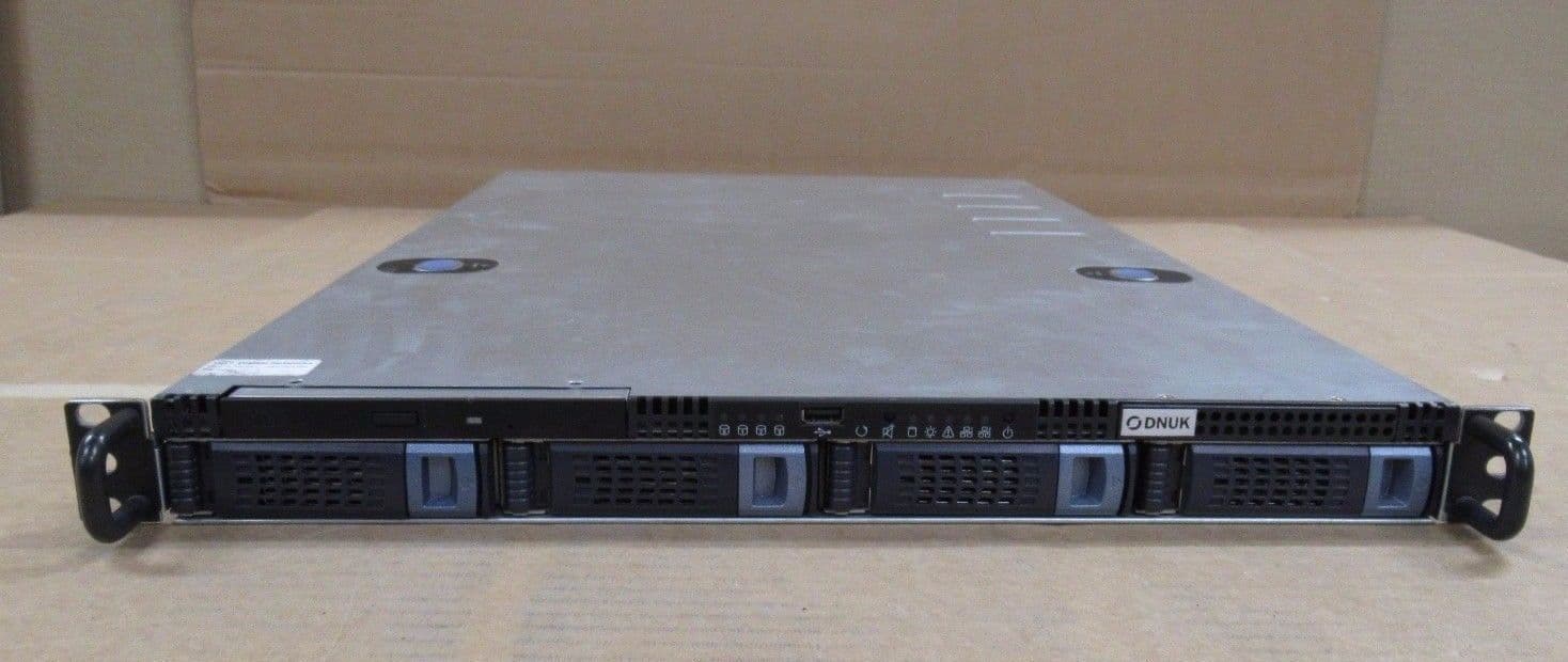 Generic Intel Xeon 2 80GHz 2 x 256MB RAM 73GB 10K HDD DVD ROM 1U Rack ...