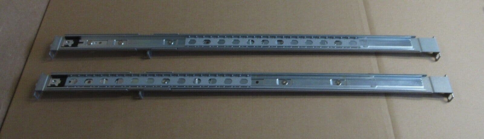 Generic Left & Right Adjustable 1U Rack Mount Server Mounting Rail Kit