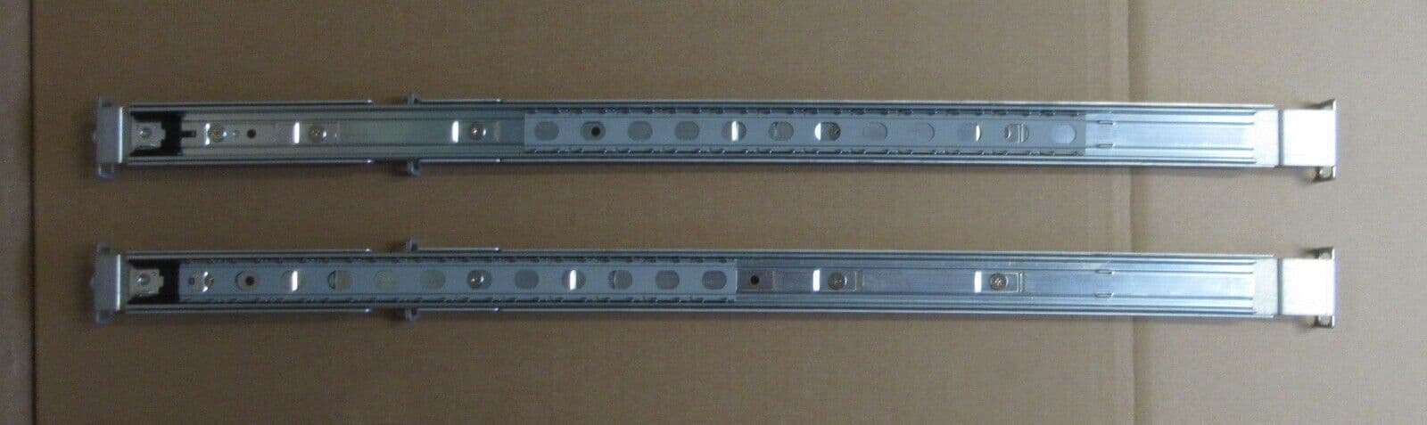 Generic Left & Right Adjustable 1U Rack Mount Server Mounting Rail Kit
