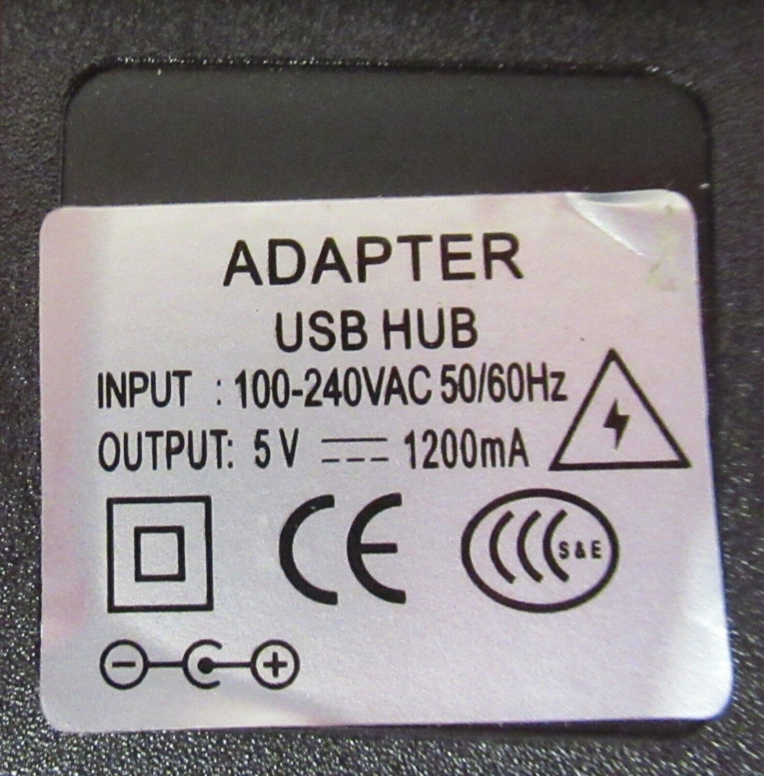 Generic UK Plug AC Power Adapter 6 Watt 5 Volts 1 2 Amps