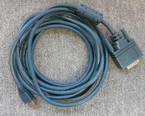 Genuine Cisco CAB-E1-PRI ISDN PRI 15 pin D-Sub DB15 Male To RJ45 Male 3M Cable