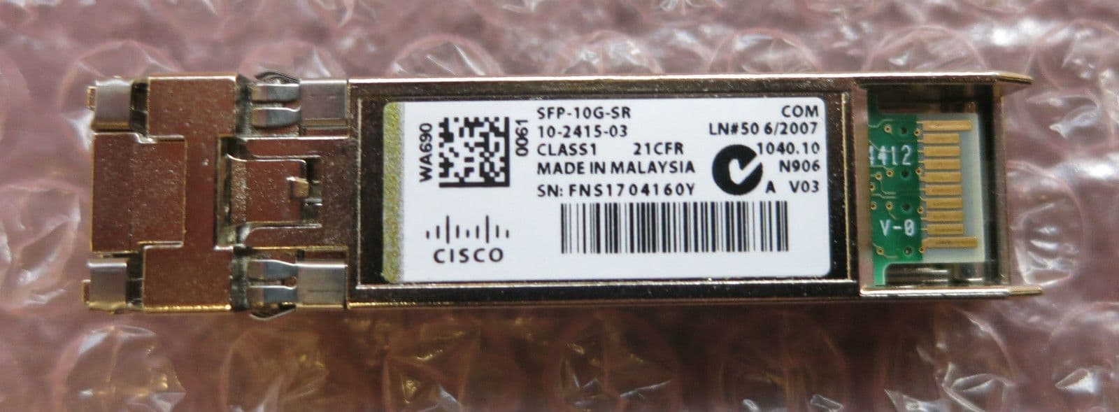 SFP 10G SR S original de Cisco