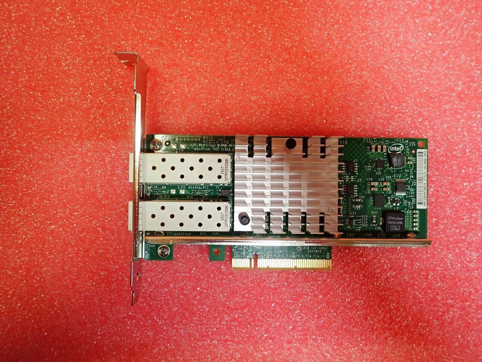 Intel X520-DA2 Dual Port SFP+ 10Gbps Server NIC – PCIe X8, Full Height, Refurbished