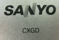 Genuine Sanyo 6450392788 (CXGD) Projector Remote Control Grey