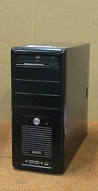 Gigabyte Chassis - Celeron E3200 1.70GHz, 4GB, 160GB, GeForce 8400 Custom PC