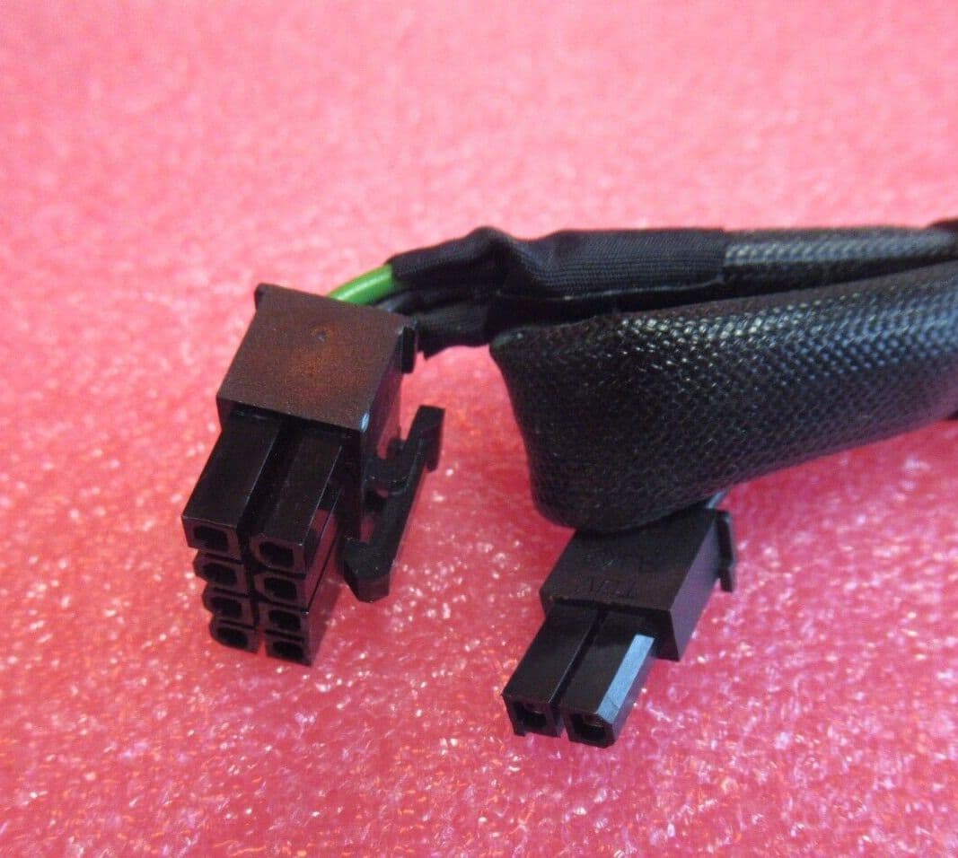 Hard Drive Backplane Cable Black 6Pin PCIe To 8Pin and 2Pin PCIe