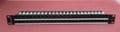 HellermannTyton CAT6 Unshielded 48 Port 1U Right Angled RJ45 Patch Panel Black
